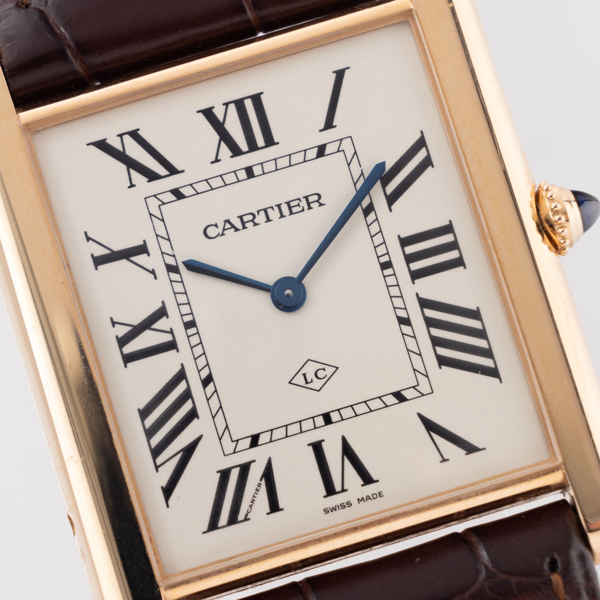 Cartier Tank Louis Collaborateur Edition XL 3280 18kt Rose Gold Box and Papers