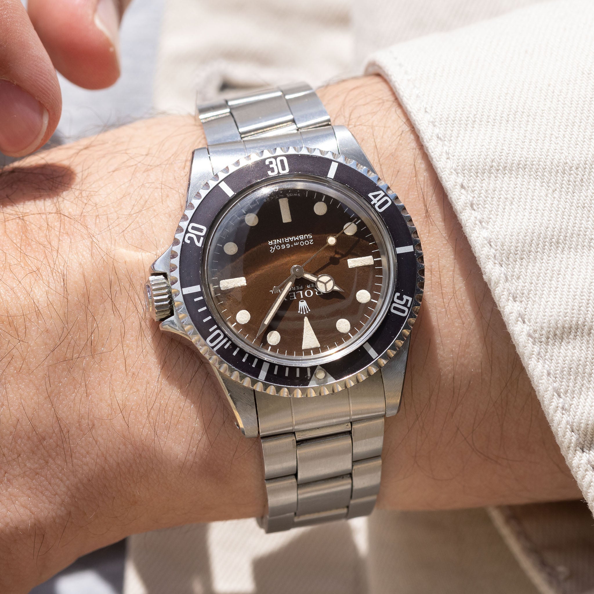 Rolex Submariner 5513 Meters first Tropical dial