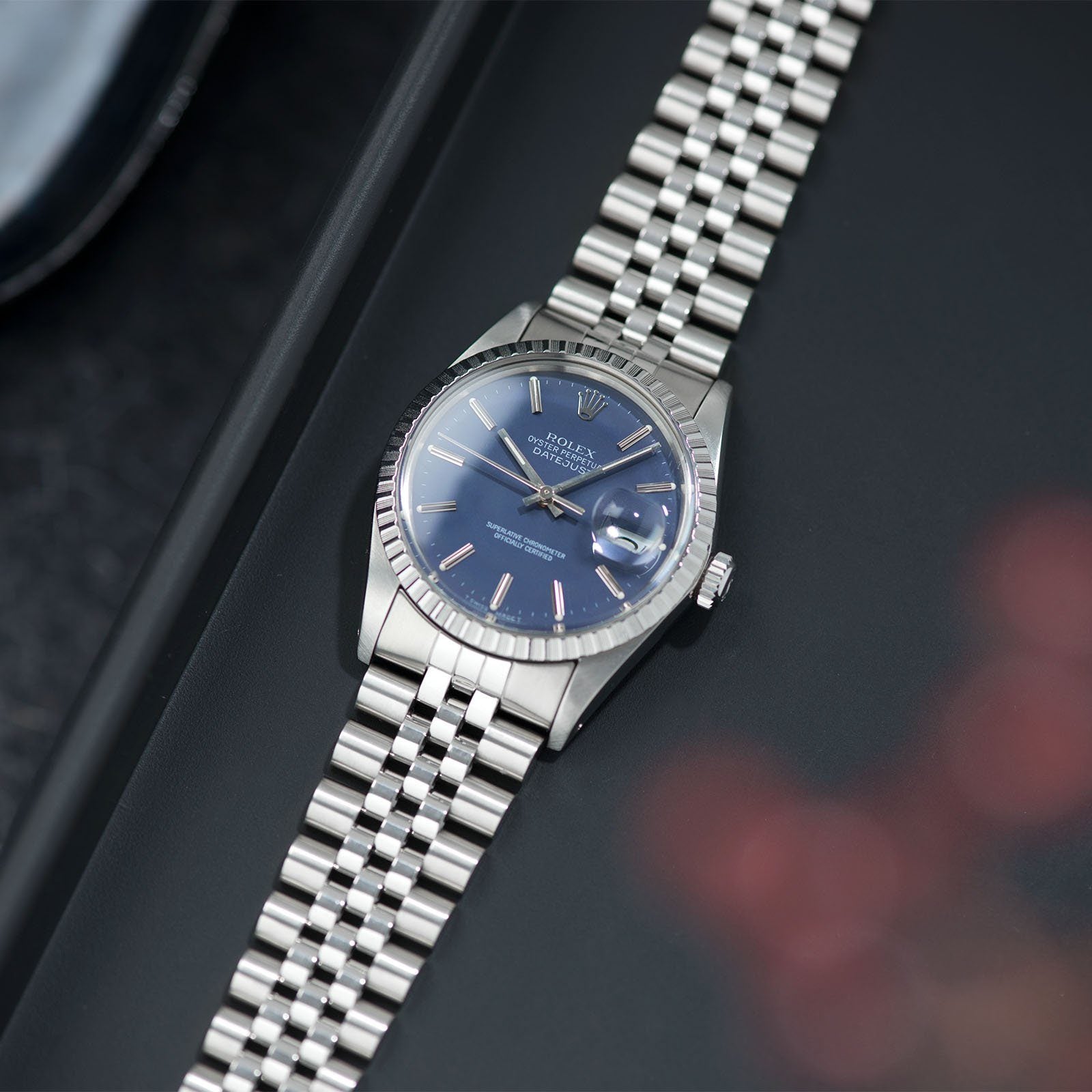 Rolex Datejust  Black Dial 1603