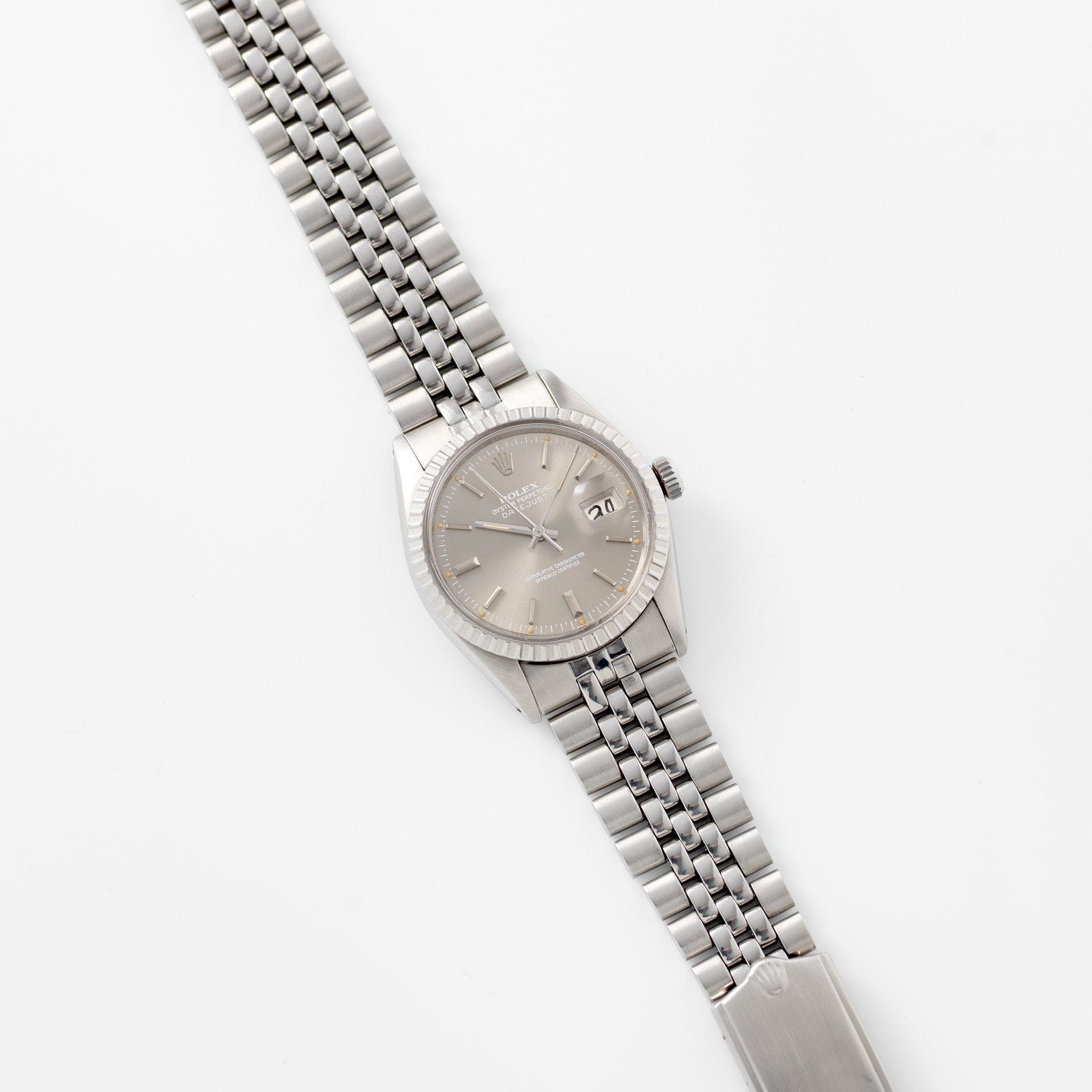 Rolex Datejust Grey Soleil Dial 16030 