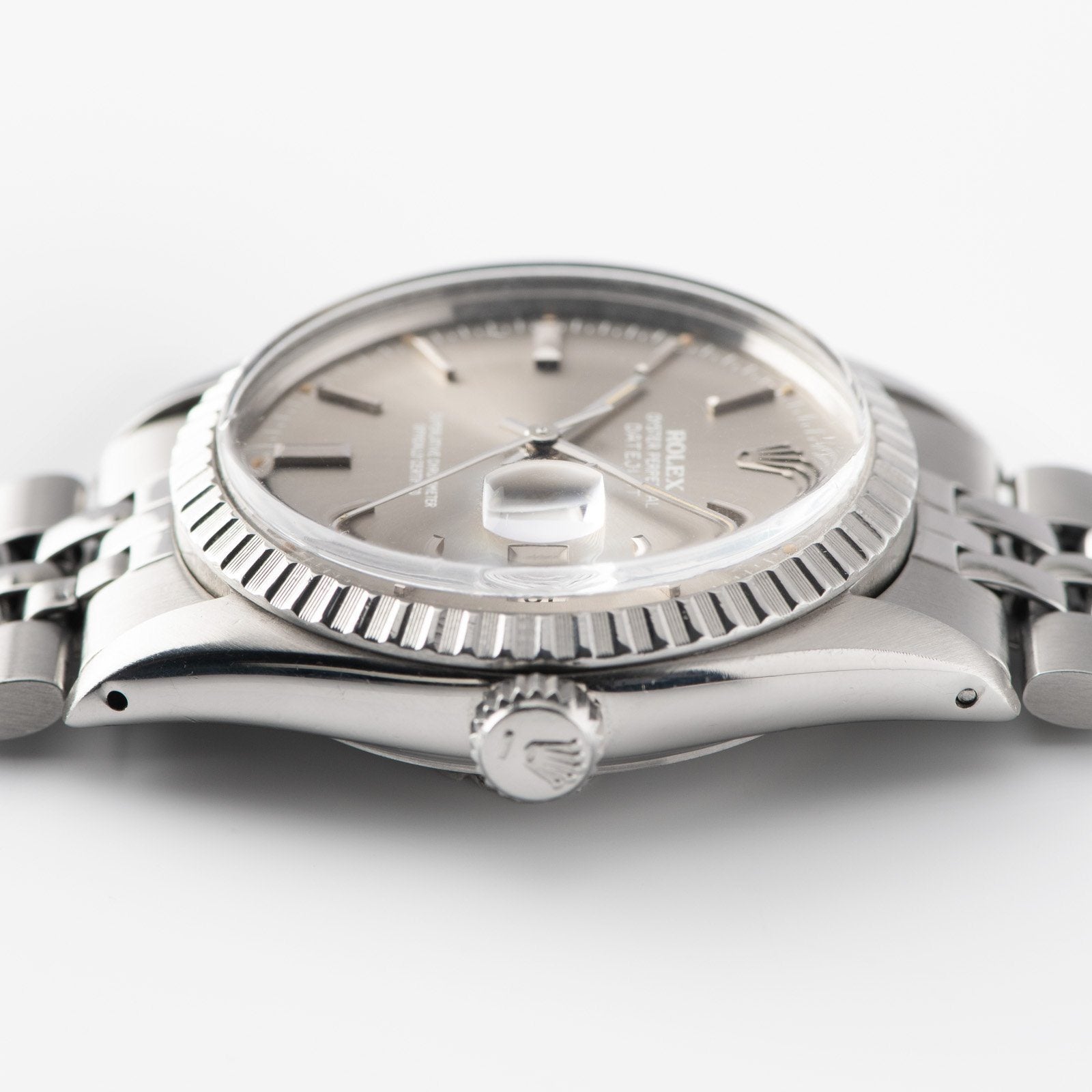 Rolex Datejust Grey Soleil Dial 16030 