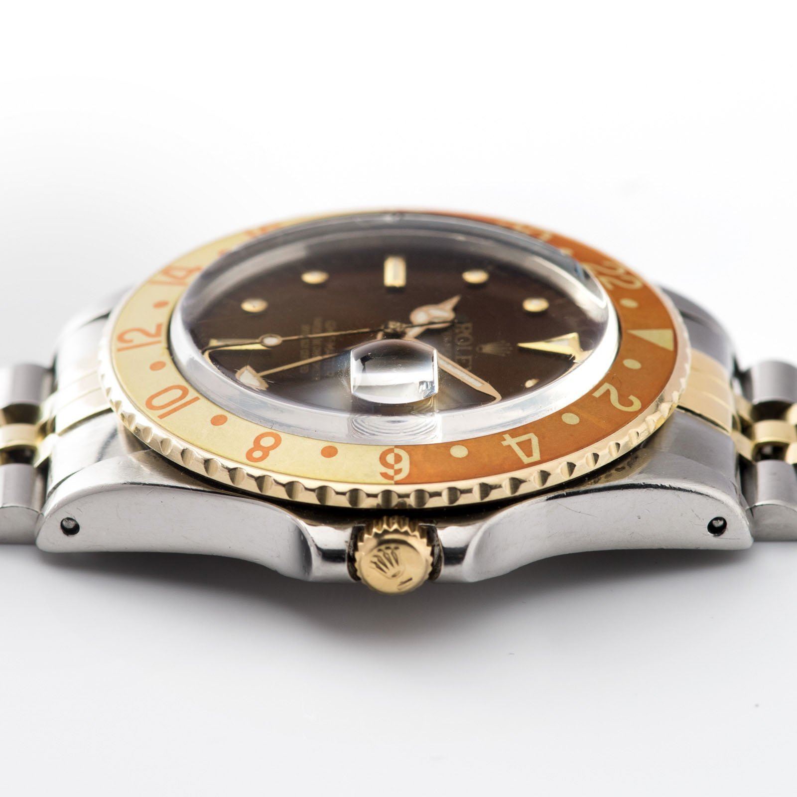Rolex 16753 Clint Eastwood Nipple Dial GMT Master 
