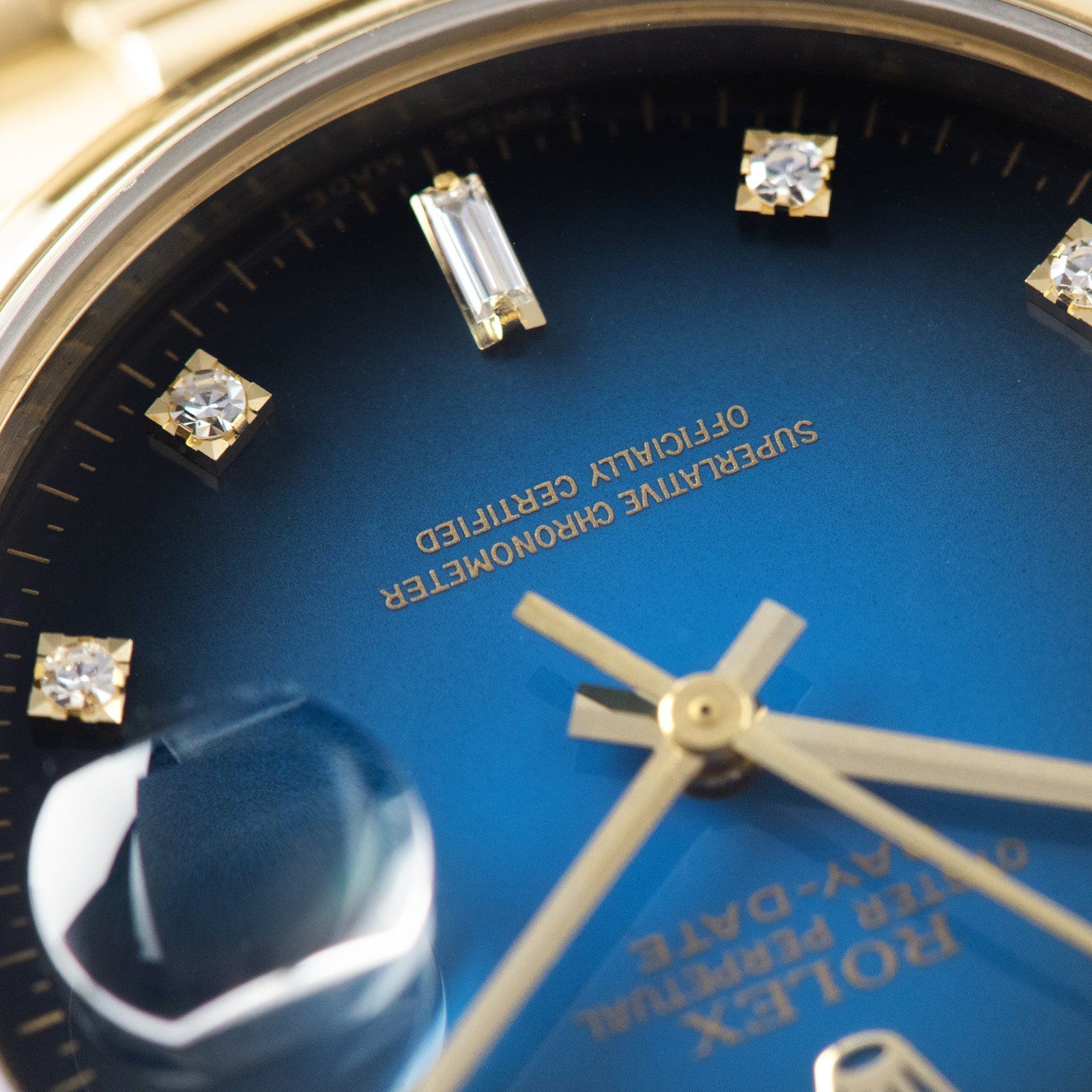 Rolex Day-Date Blue Dégradé Dial 18028