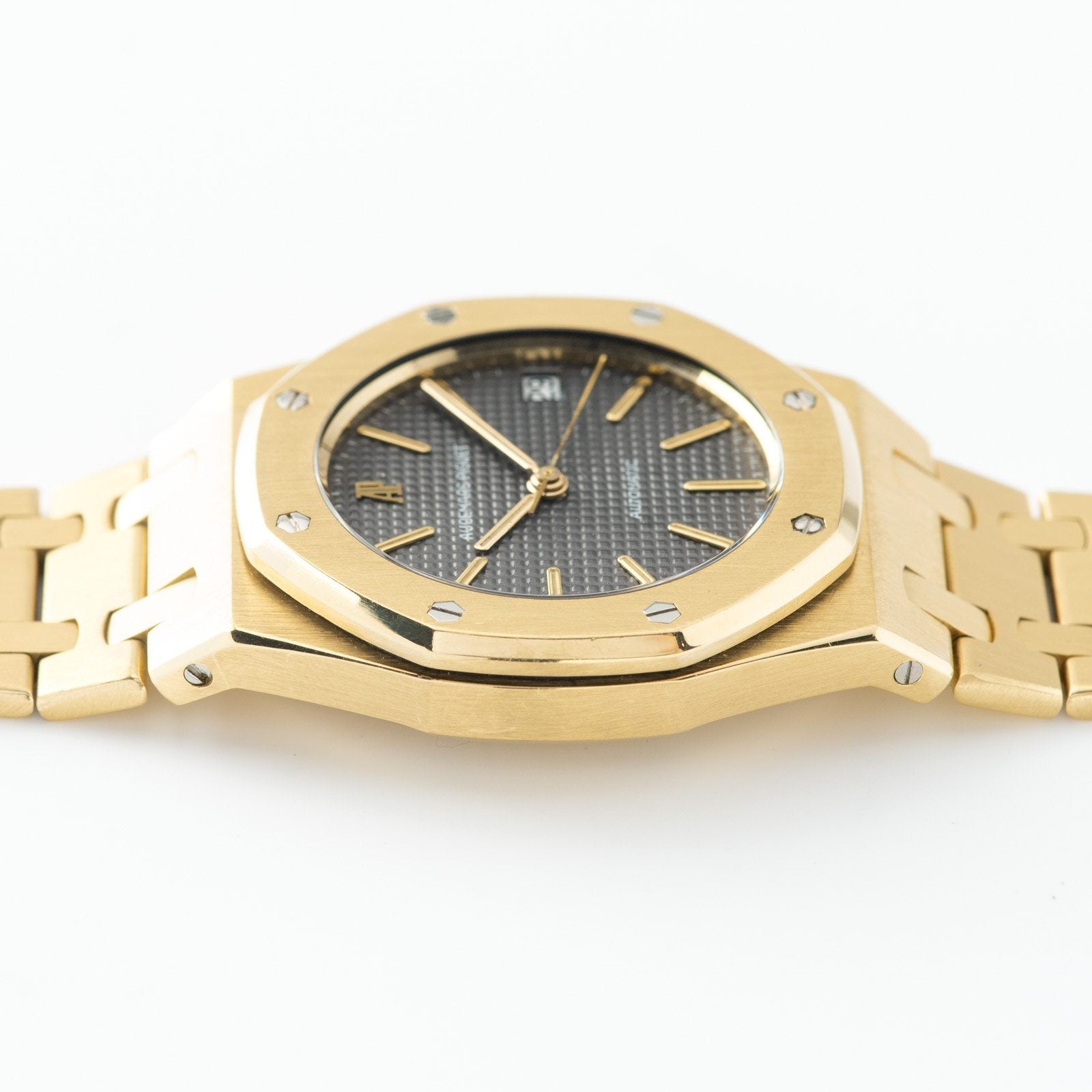 Audemars Piguet Royal Oak Yellow Gold Grey Dial 4100 BA