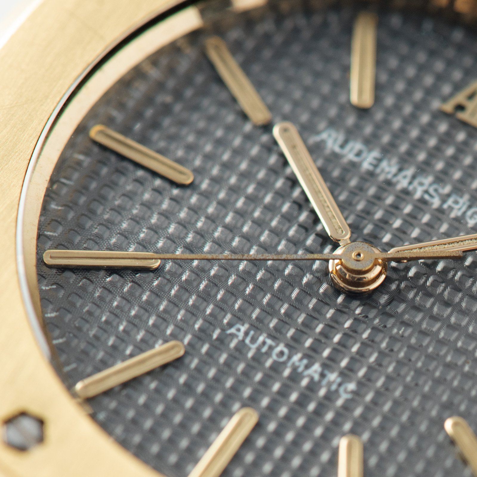 Audemars Piguet Royal Oak Yellow Gold Grey Dial 4100 BA