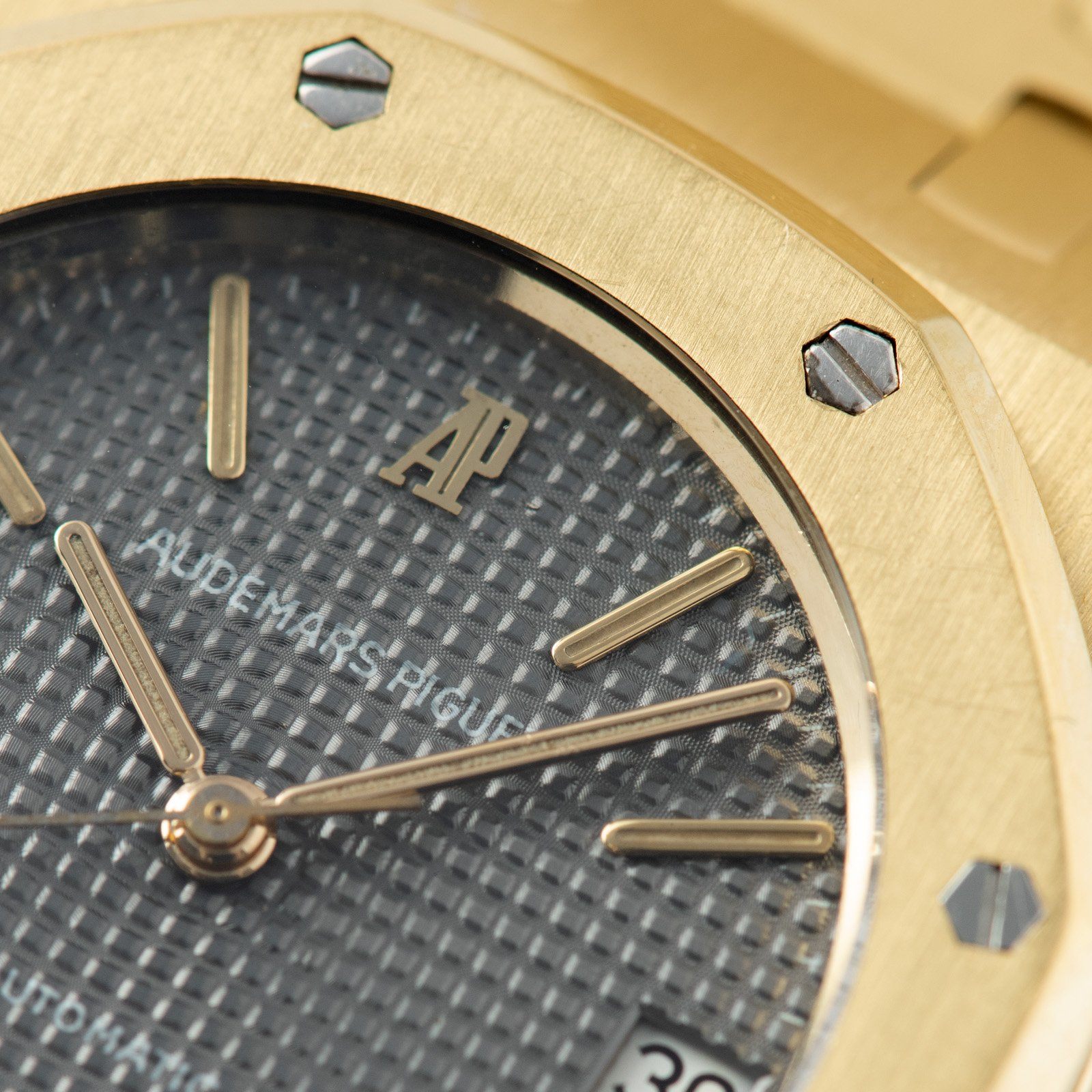 Audemars Piguet Royal Oak Yellow Gold Grey Dial 4100 BA