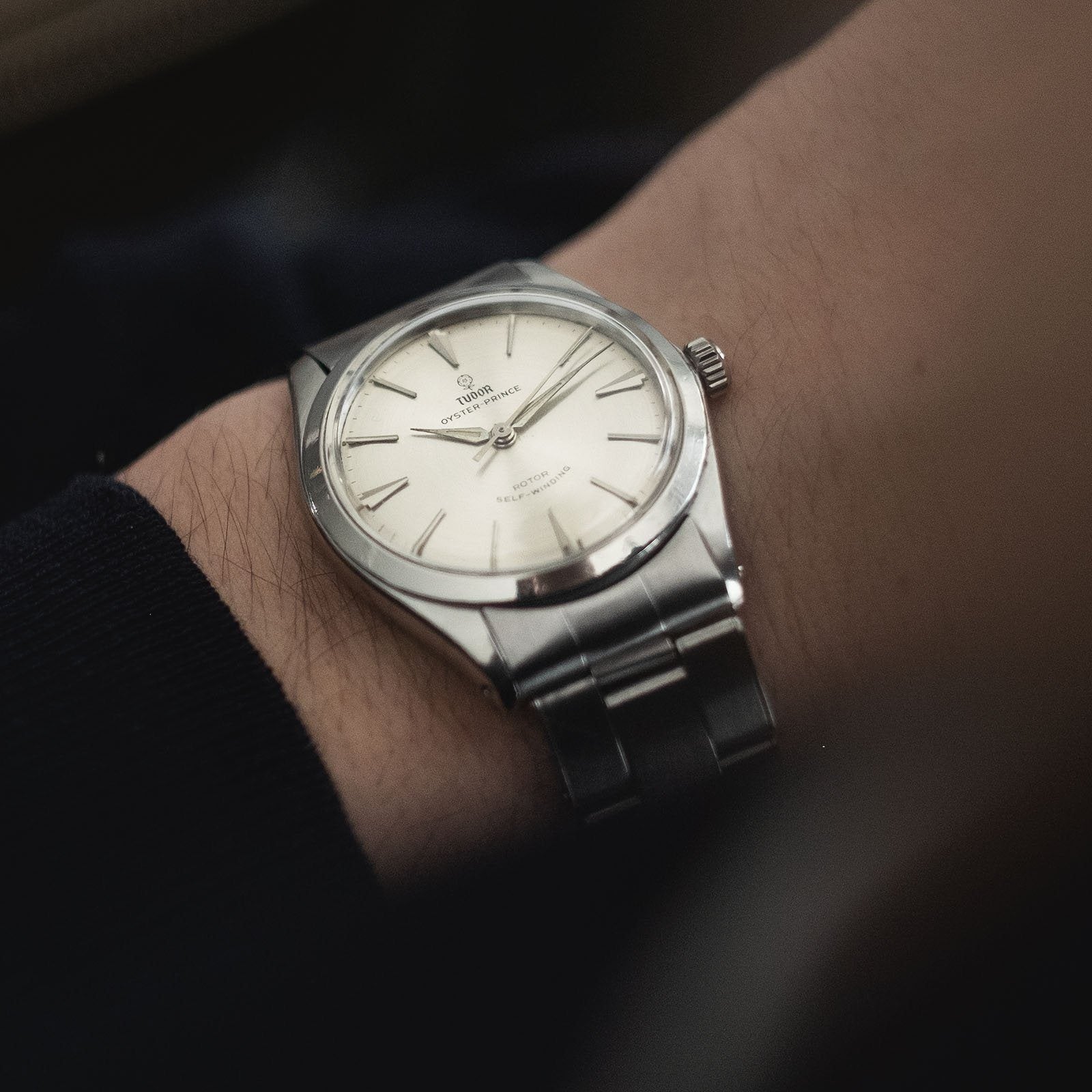 Tudor Oyster Prince 7965 Circular Brushed Dial