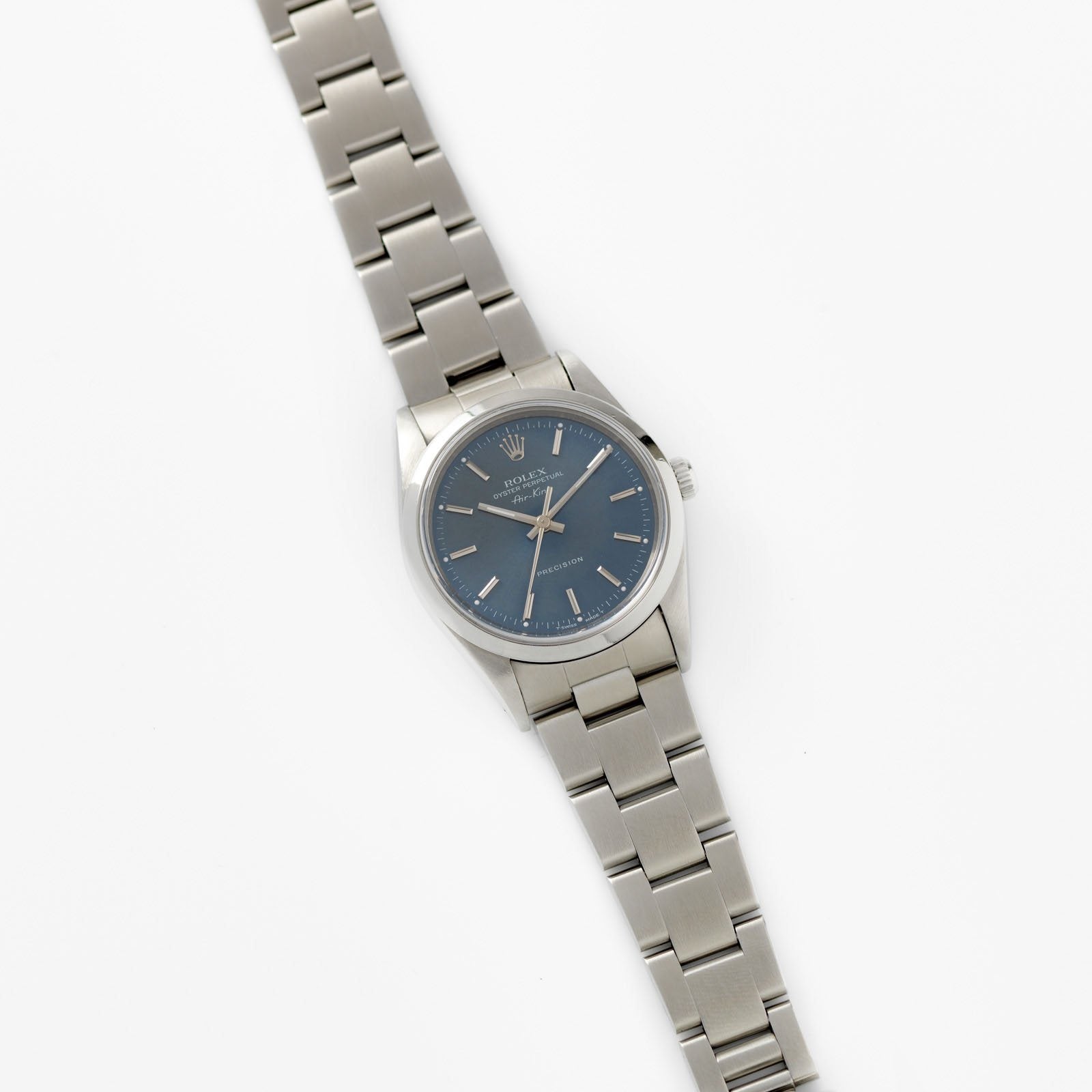 Rolex Air King Reference 14000 Blue Soleil Dial