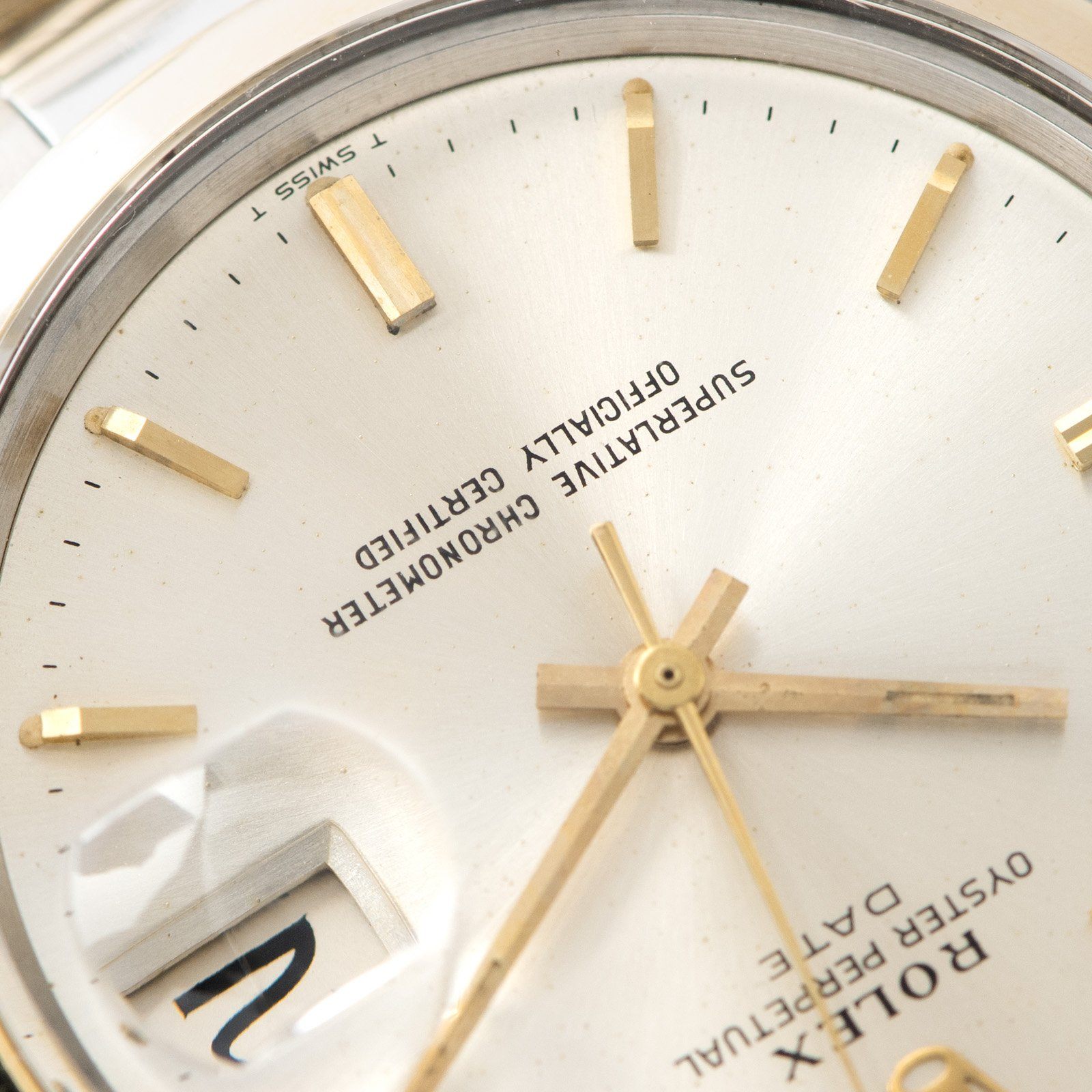 Rolex Oyster Perpetual Date Two-Tone Ref 1500 