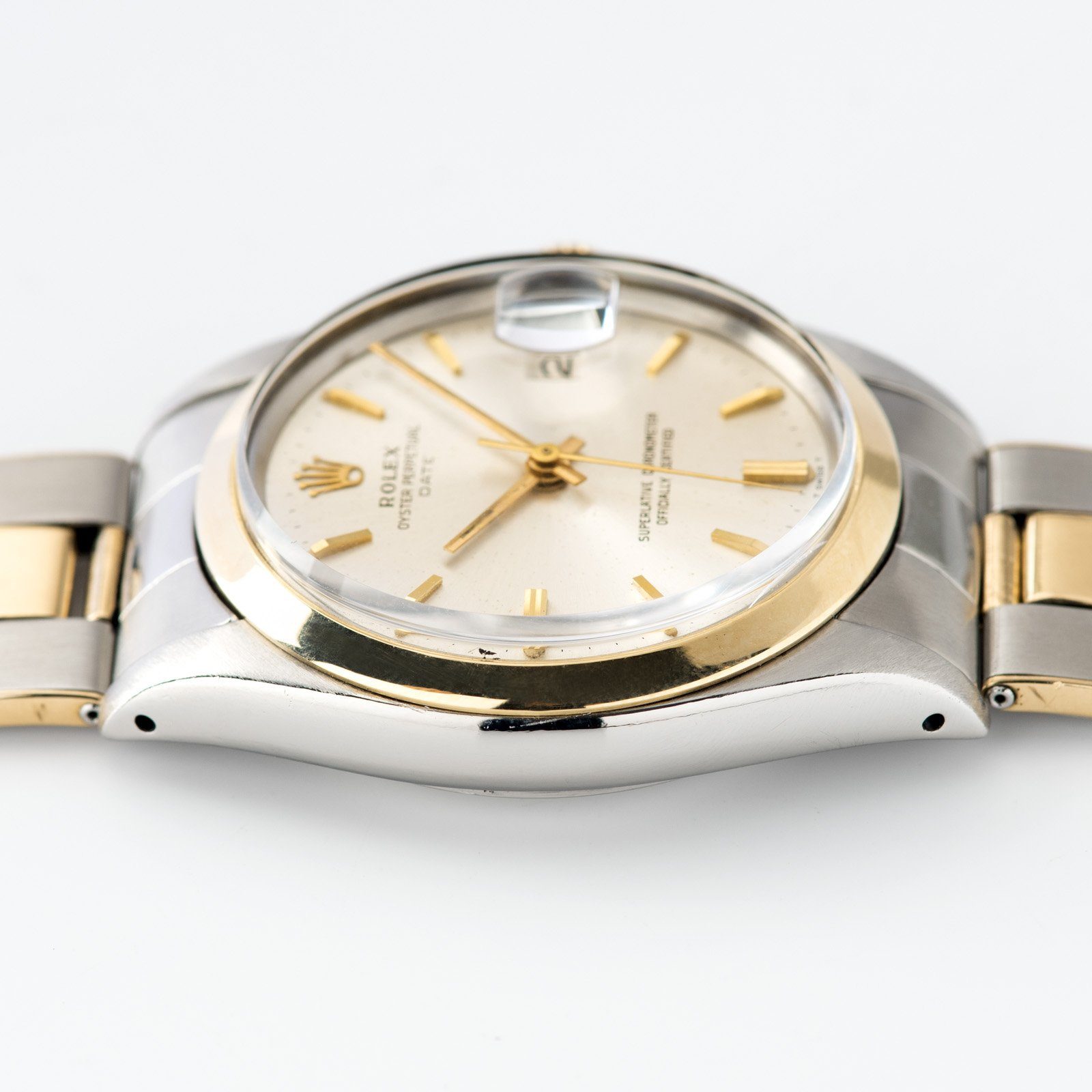 Rolex Oyster Perpetual Date Two-Tone Ref 1500 