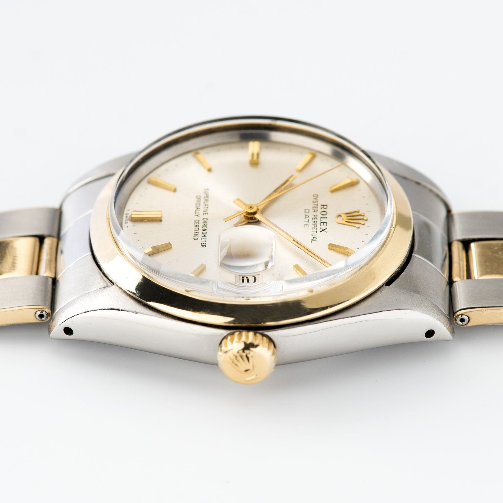 Rolex Oyster Perpetual Date Two-Tone Ref 1500 