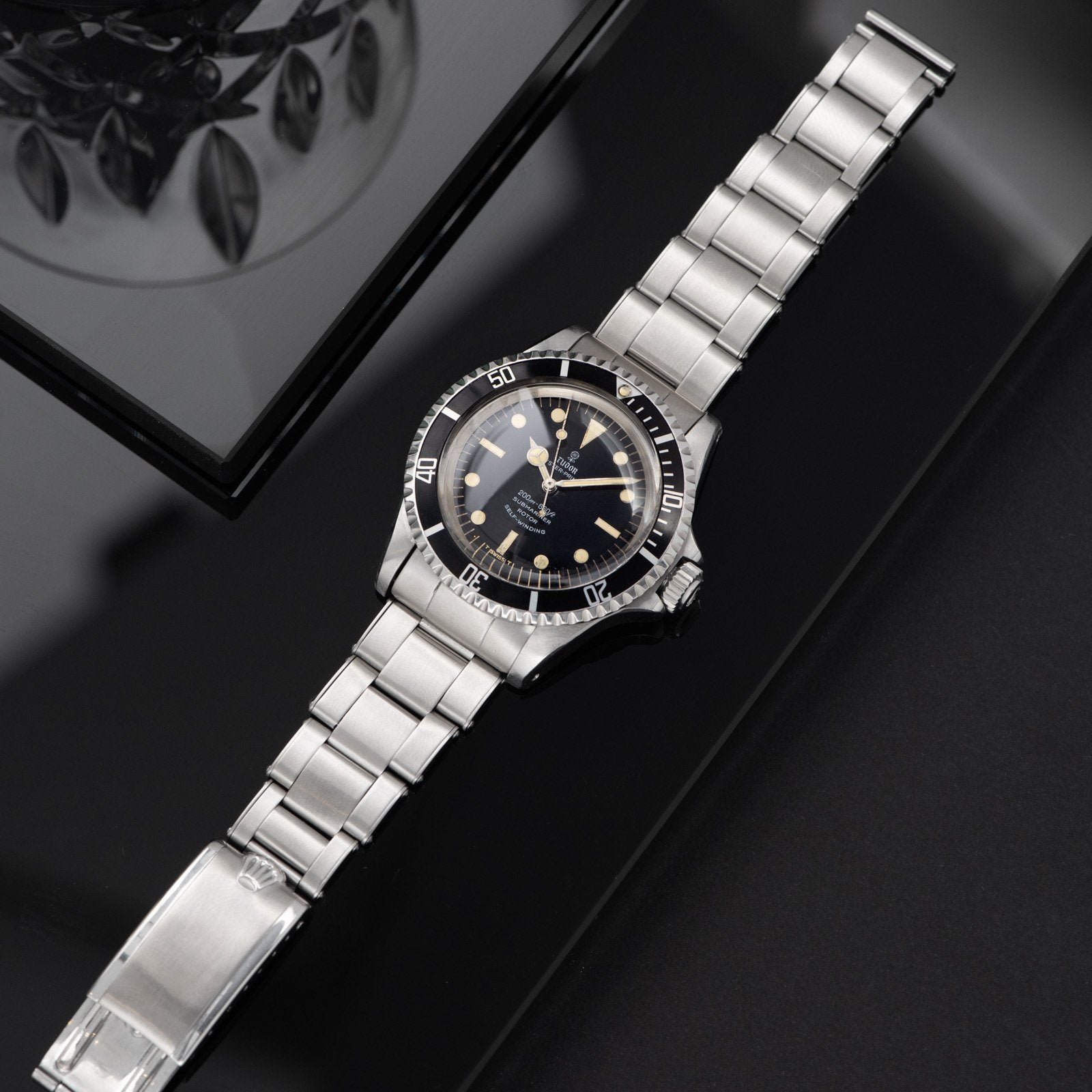 Tudor Submariner Ref 7928 Gilt Minute Track