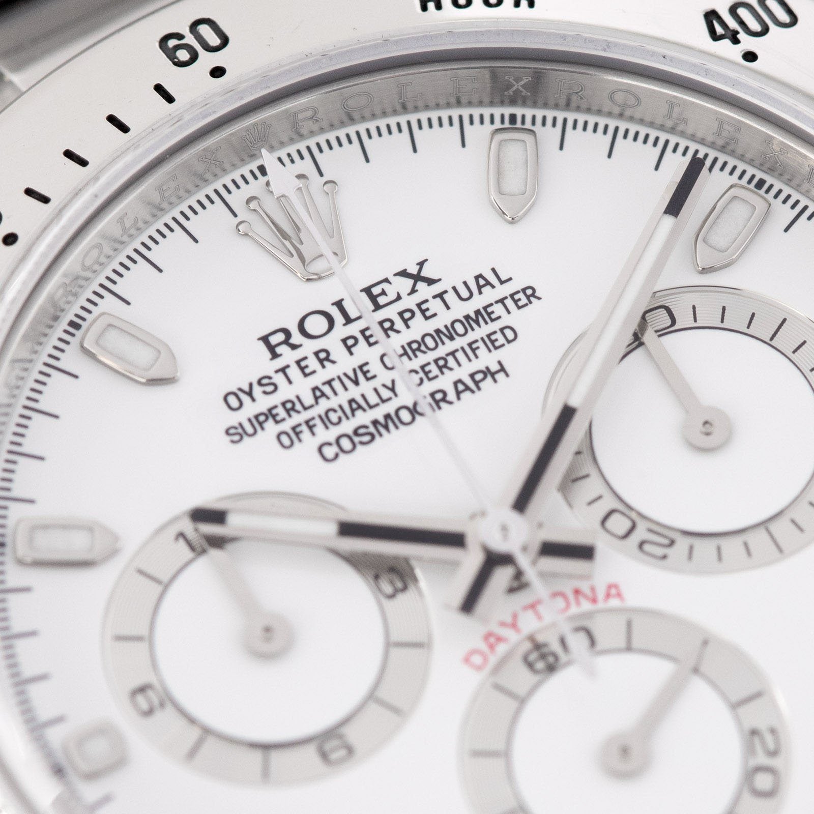 Rolex Daytona Steel 116520 White ‘APH’ Dial