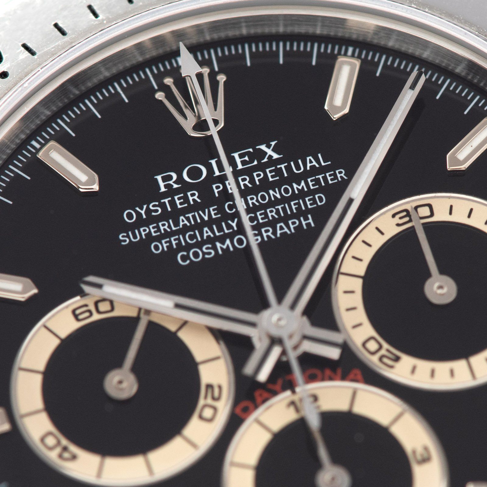 Rolex Daytona Steel 16520 Black Dial