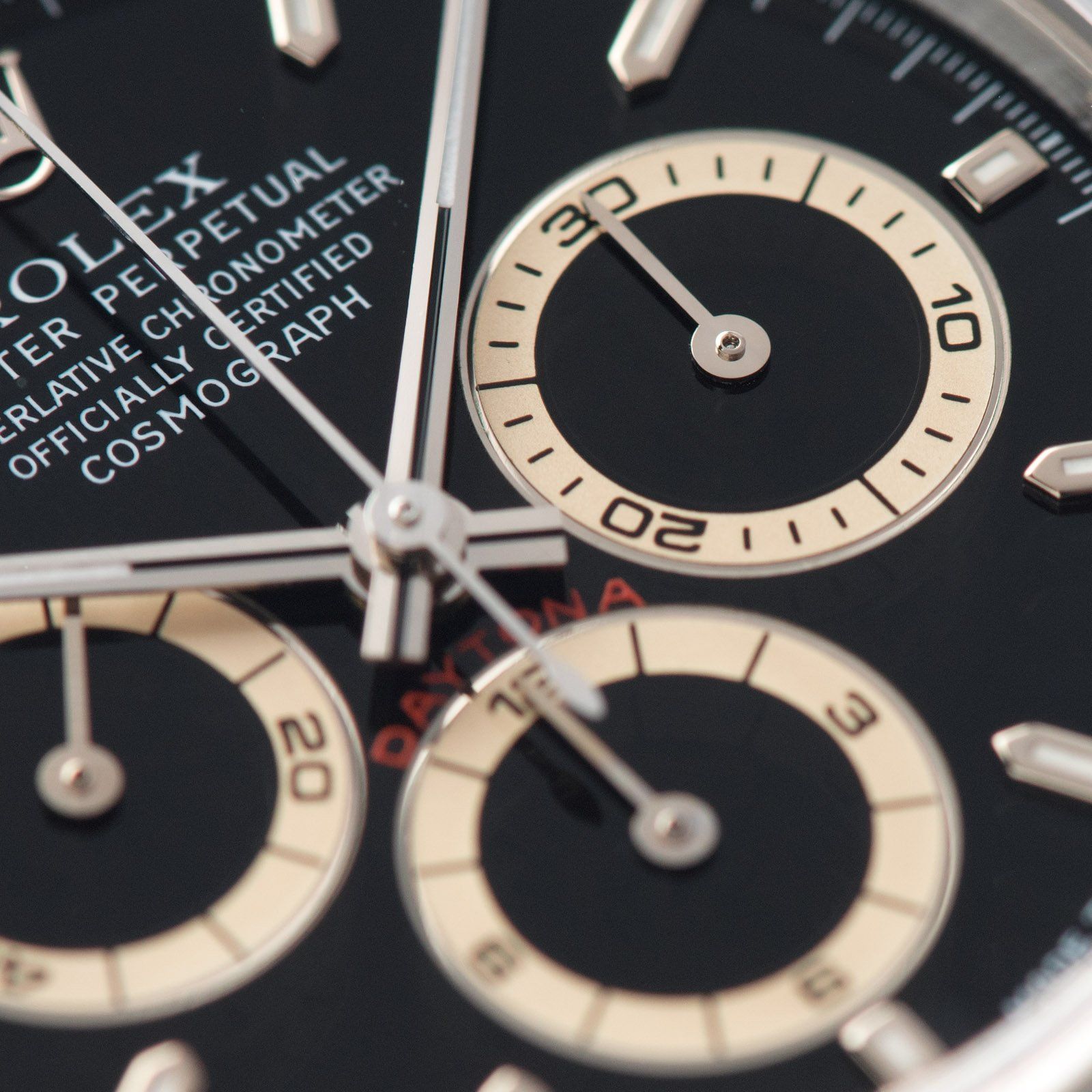 Rolex Daytona Steel 16520 Black Dial