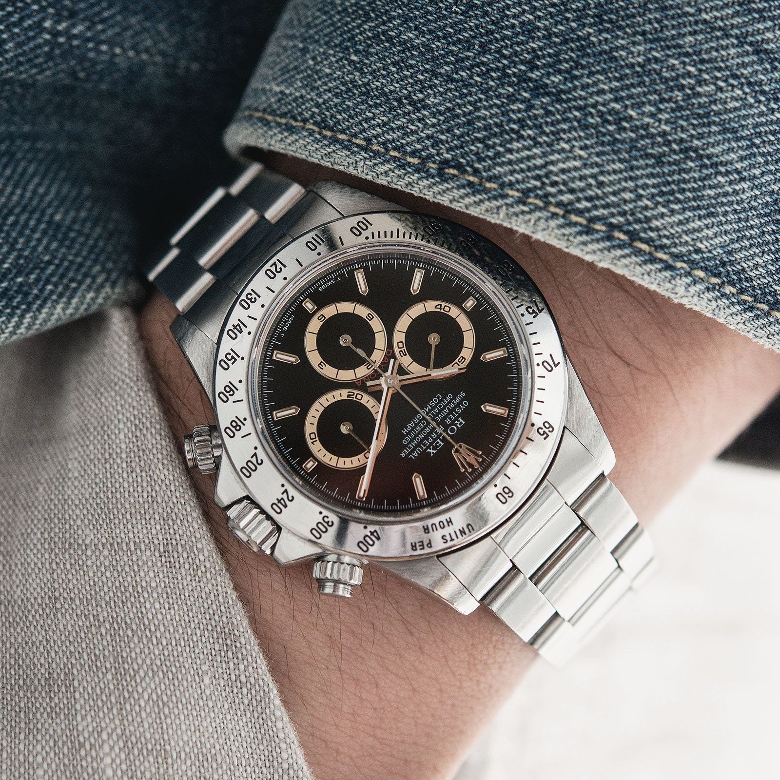 Rolex Daytona Steel 16520 Black Dial