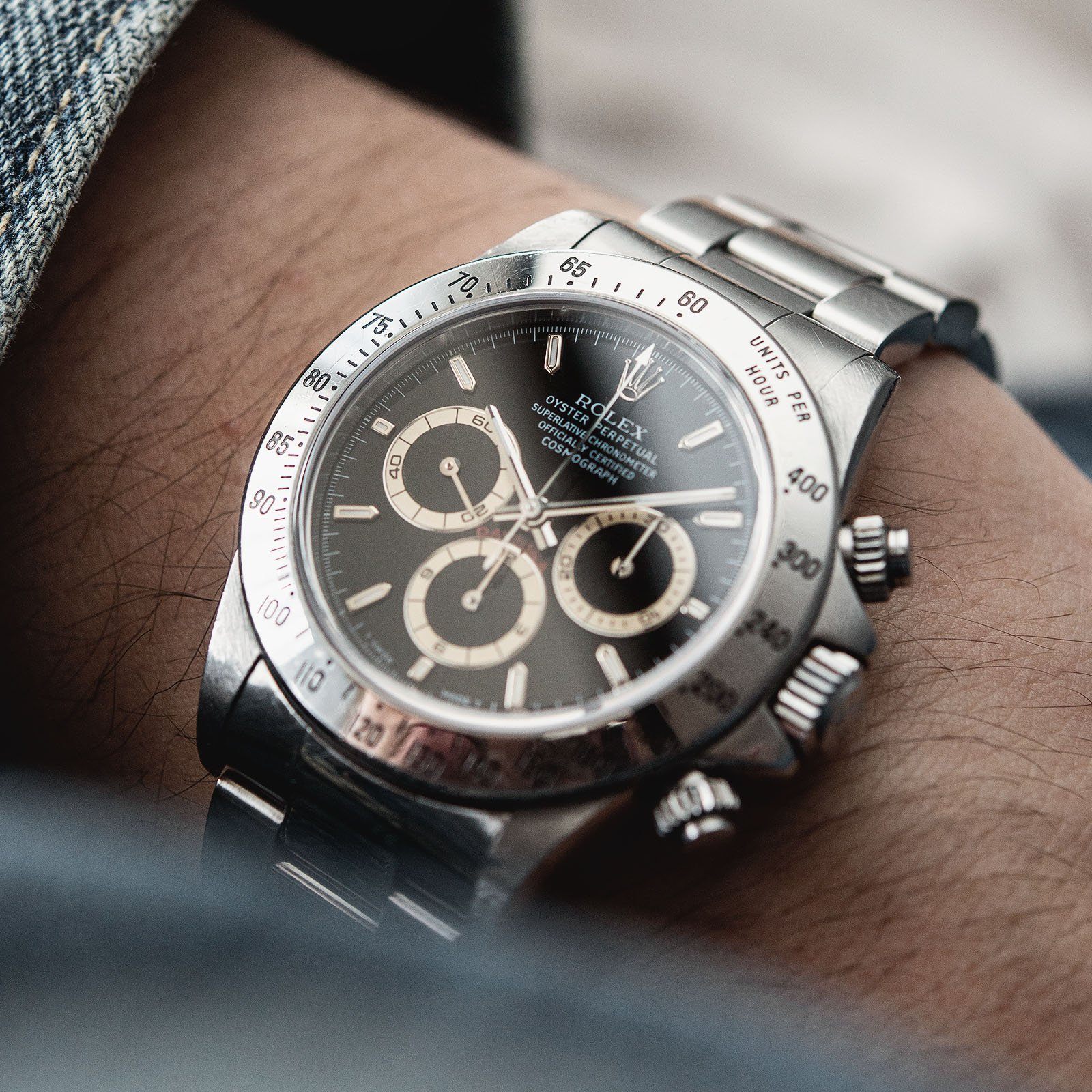 Rolex Daytona Steel 16520 Black Dial