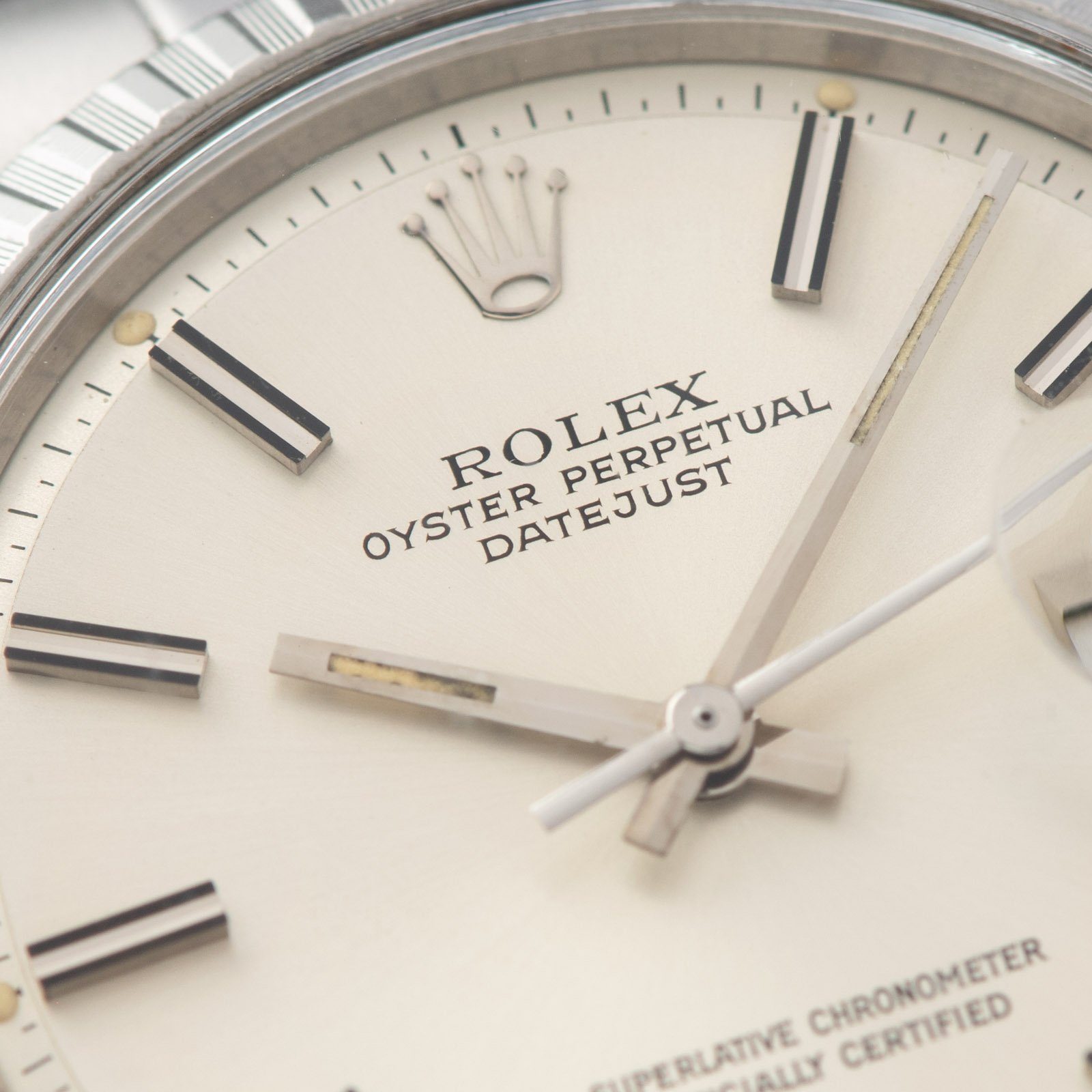 Rolex Datejust  Matte Silver Sigma Dial 1603