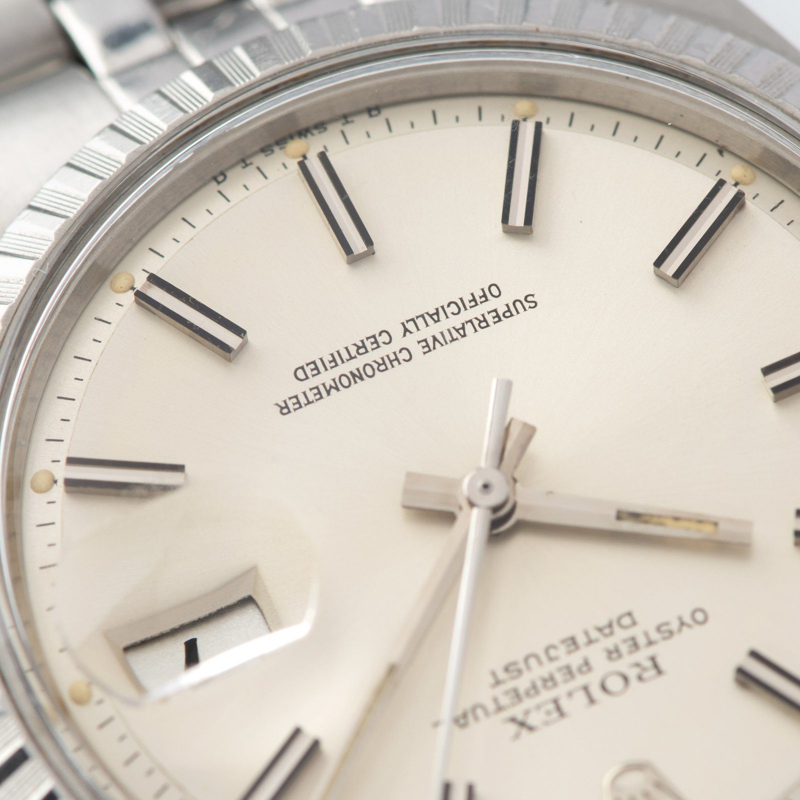 Rolex Datejust  Matte Silver Sigma Dial 1603