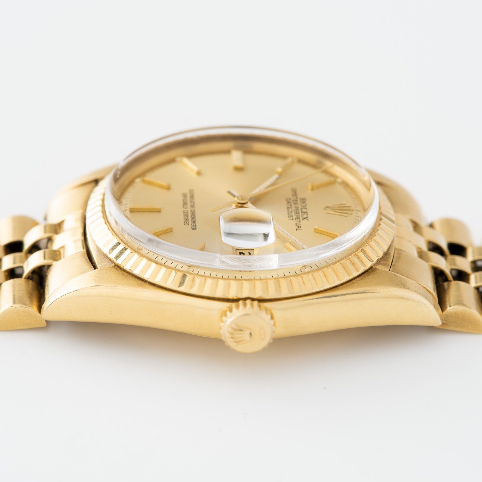 Rolex Datejust Yellow Gold 1601 Sigma Dial 