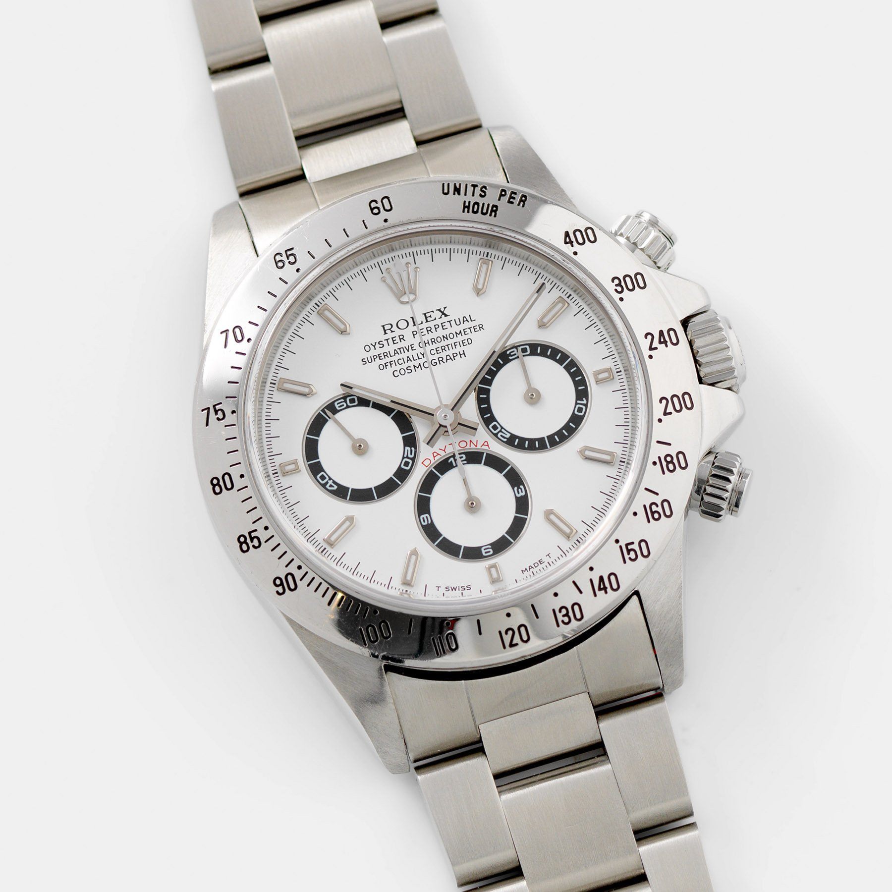 Rolex Daytona Steel 16520 White Dial