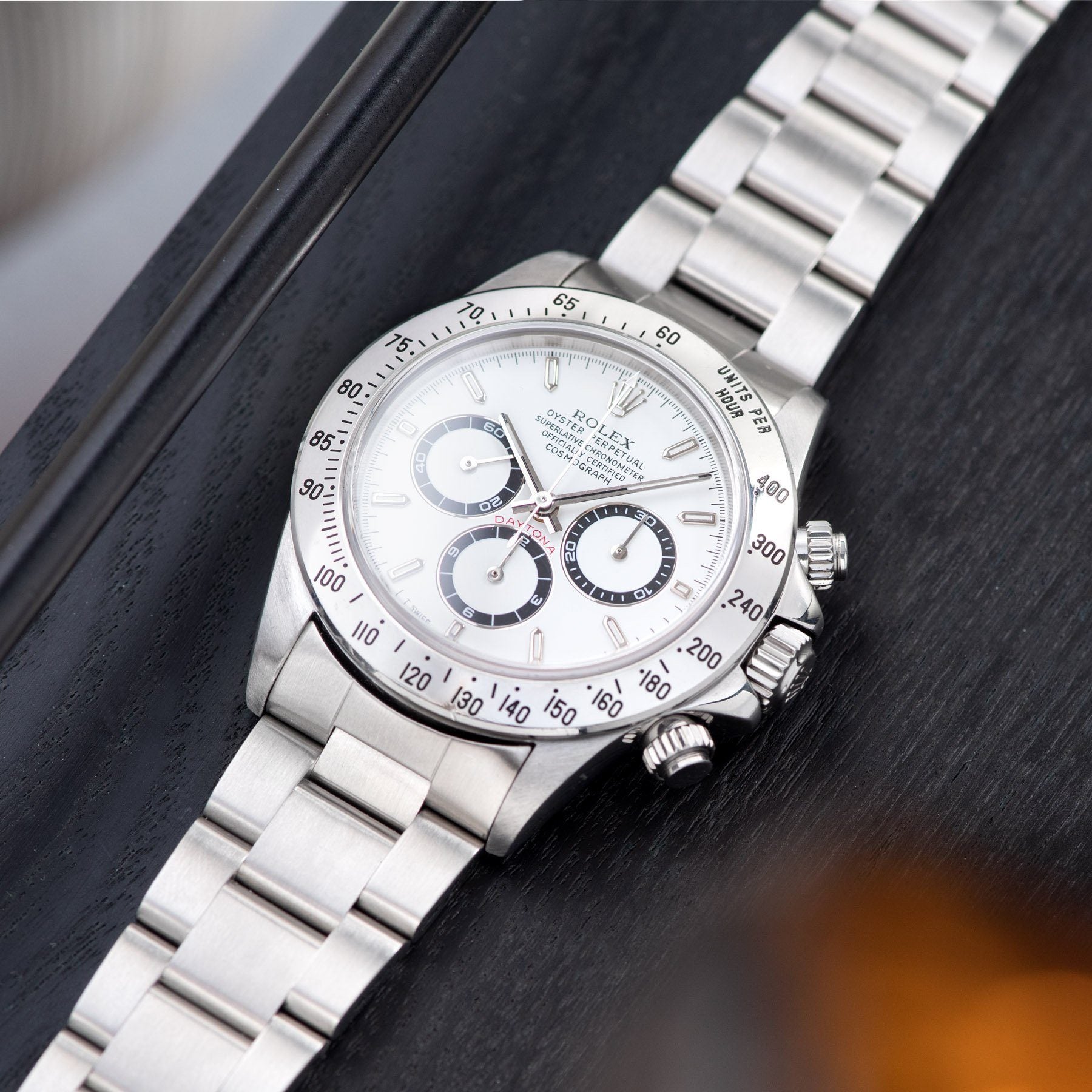 Rolex Daytona Steel 16520 White Dial dating to 1996