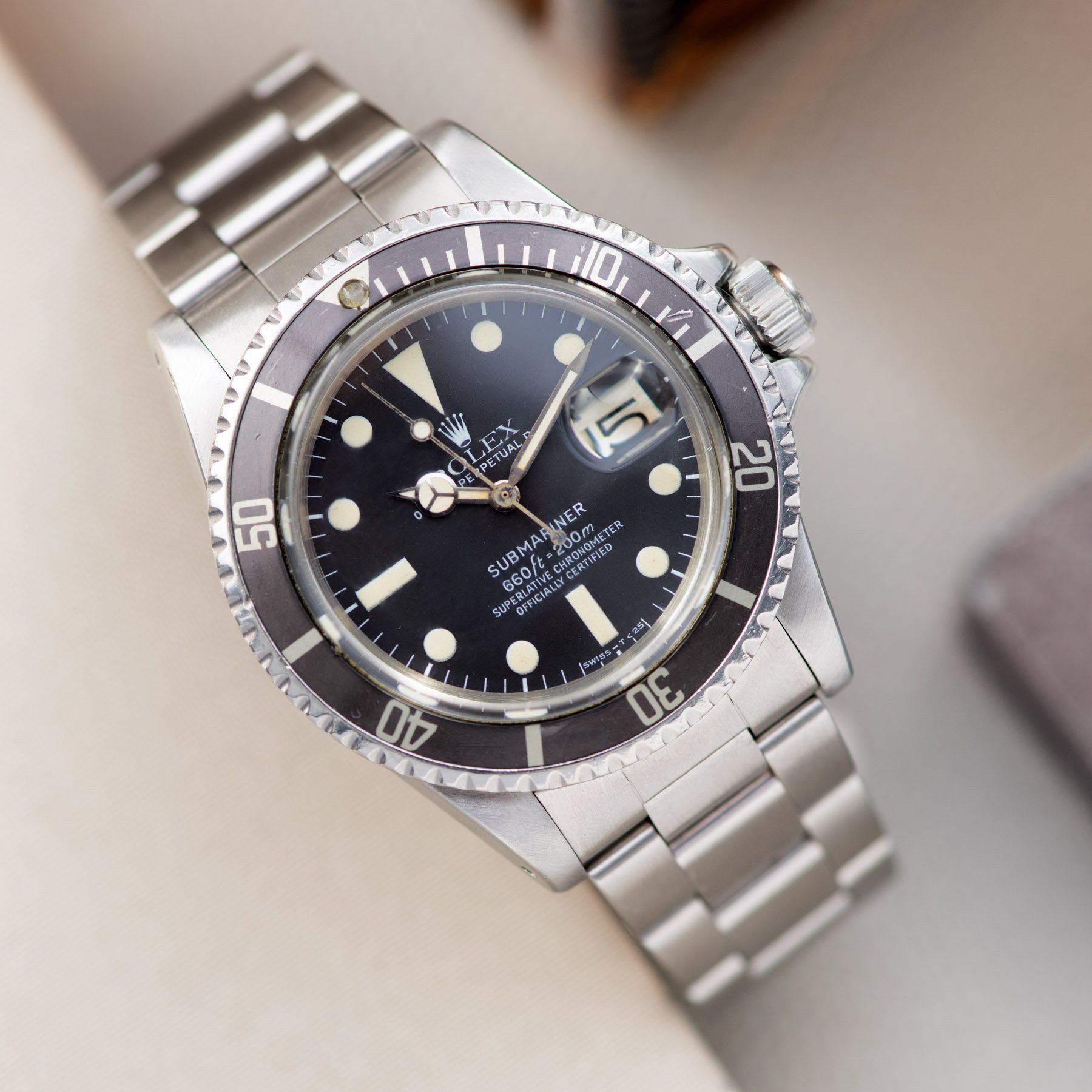 Rolex Submariner Date 1680 Mk2 Matte Dial