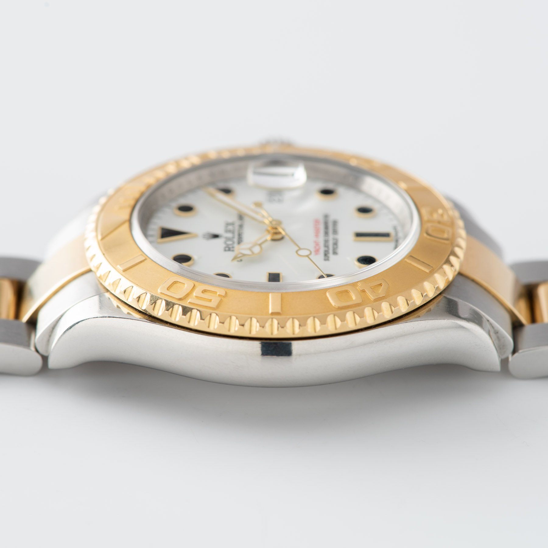 Rolex Yachtmaster Steel and Gold 16623 Onyx Markers