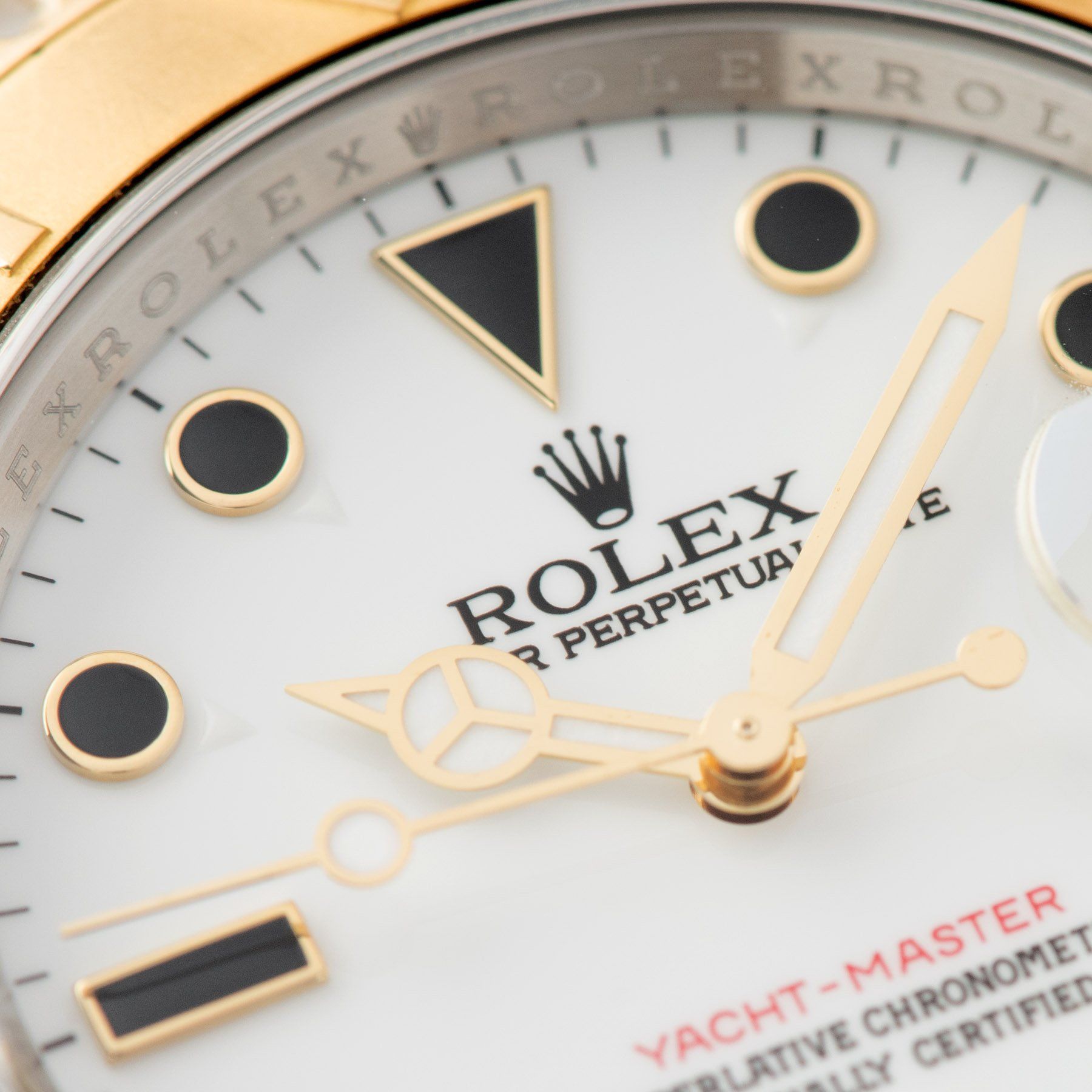 Rolex Yachtmaster Steel and Gold 16623 Onyx Markers