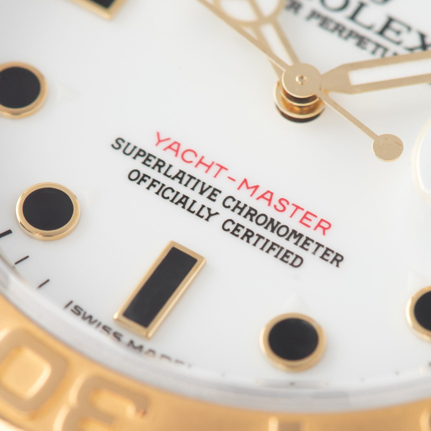 Rolex Yachtmaster Steel and Gold 16623 Onyx Markers