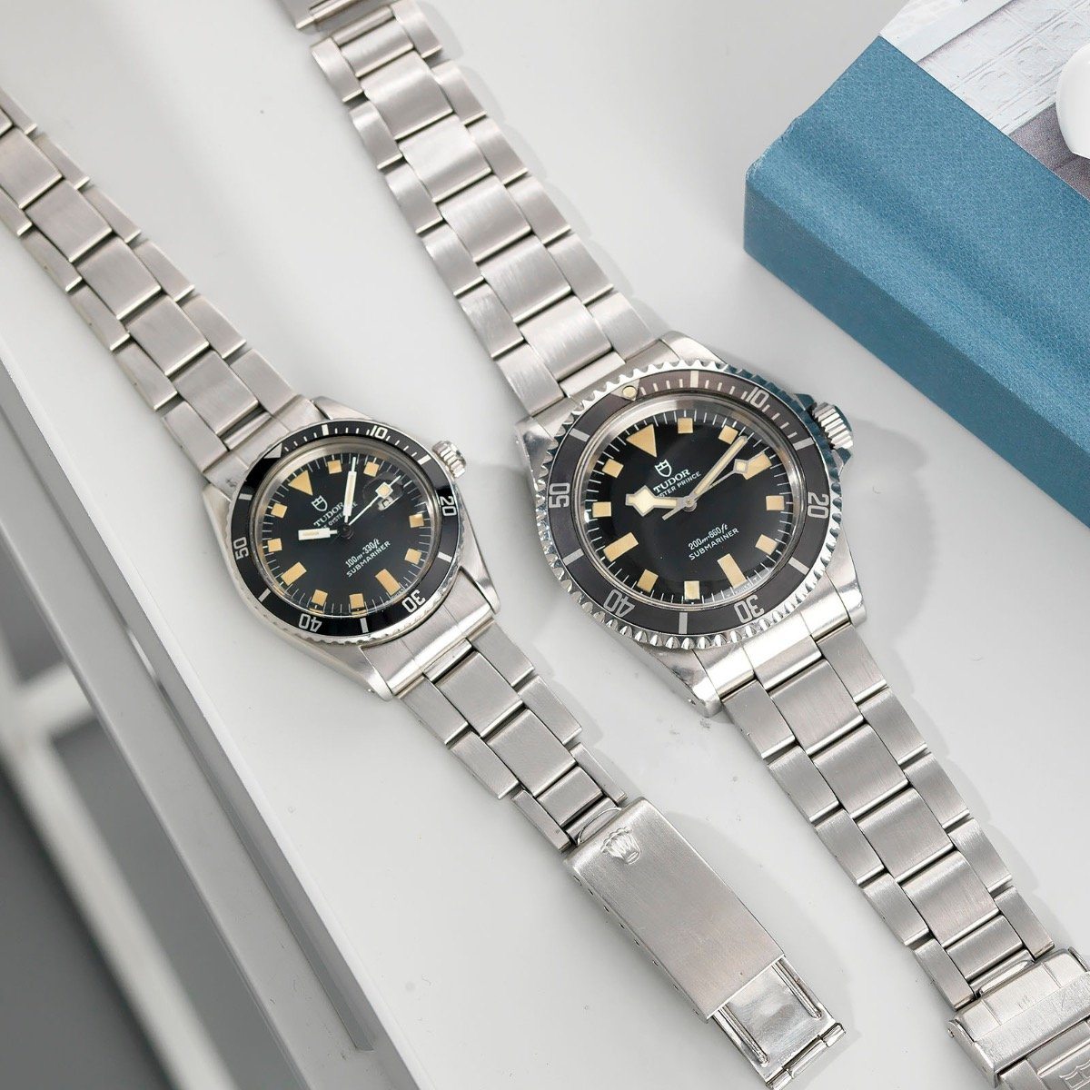 Curated Tudor Submariners Snowflake 7016 plus Mini-Sub 90910