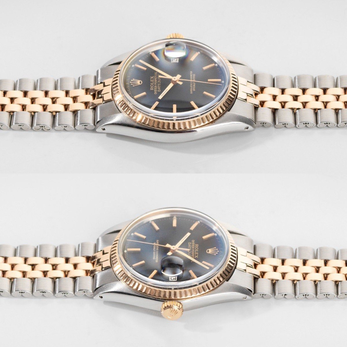 Rolex Datejust Two Tone ‘Rose’ Gold 1601