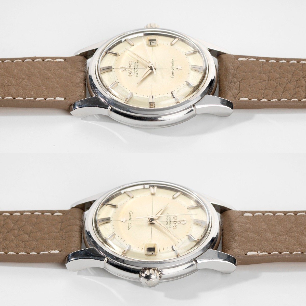 Omega Constellation 14393 Crosshair Pie Pan Dial