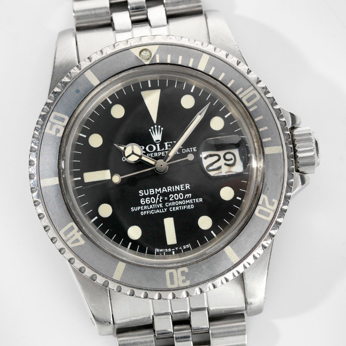 Rolex Submariner Date Model Reference 1680 MK1