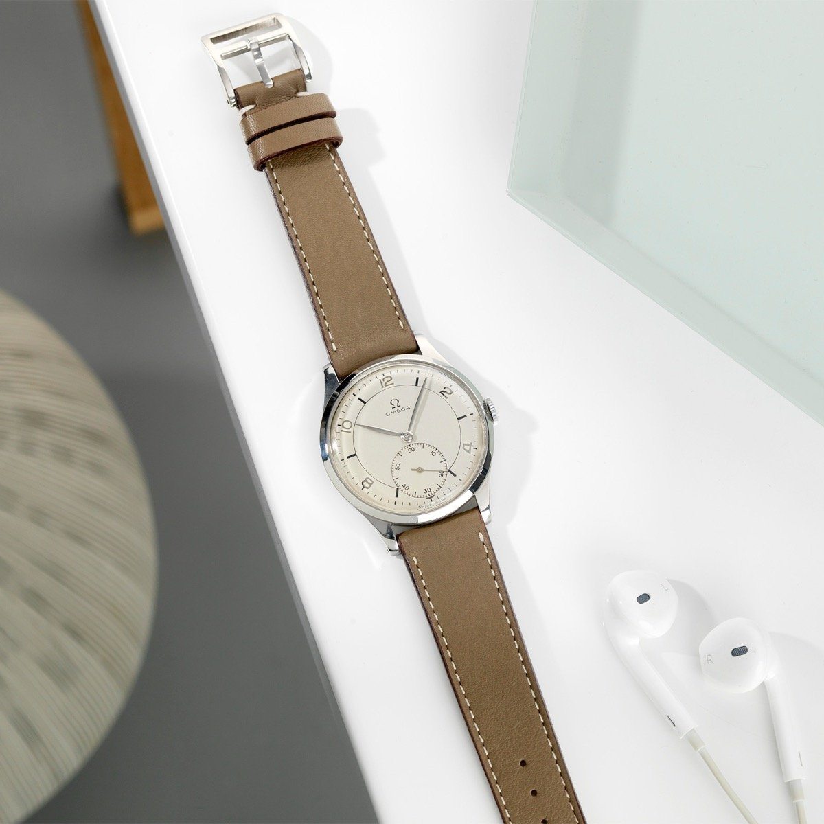 Omega Calatrava Reference 2181-1 Large Case 38mm