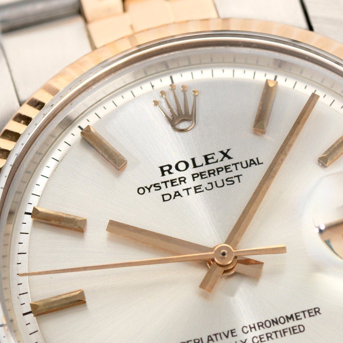 Rolex Datejust Two Tone ‘Rose’ Gold 1601