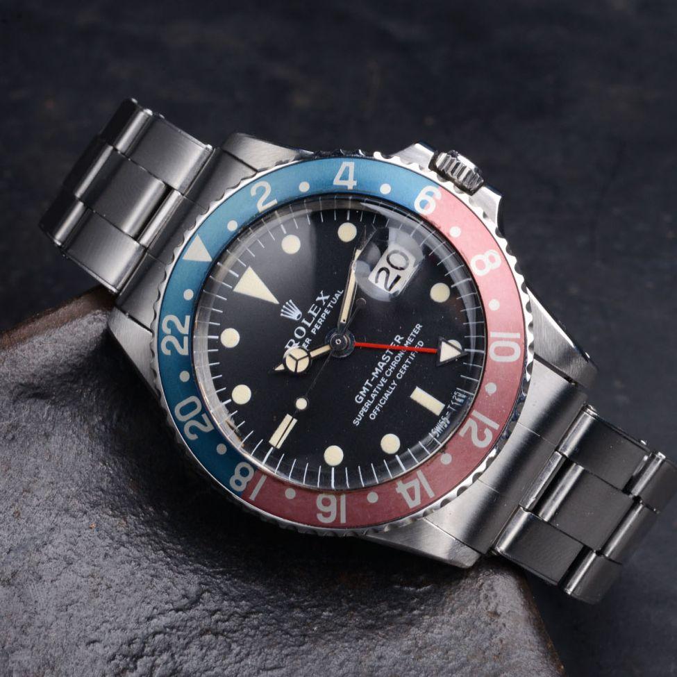 ROLEX 1675 GMT 1971 MK1 LONG E