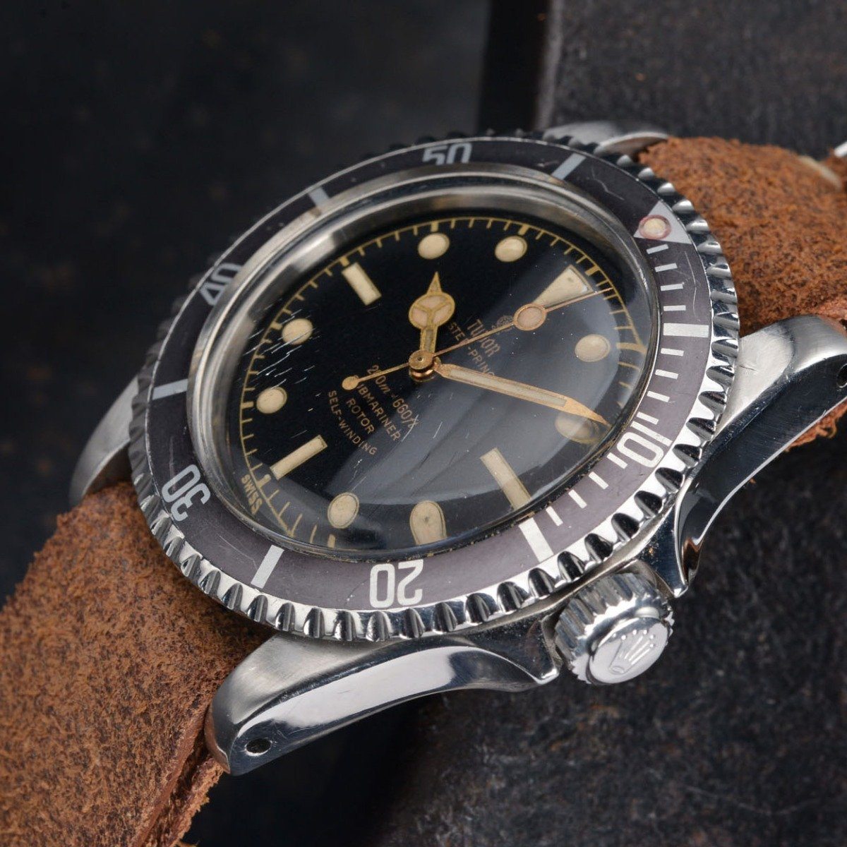 TUDOR 7928 PCG GILT SUBMARINER EXCLAMATION DOT