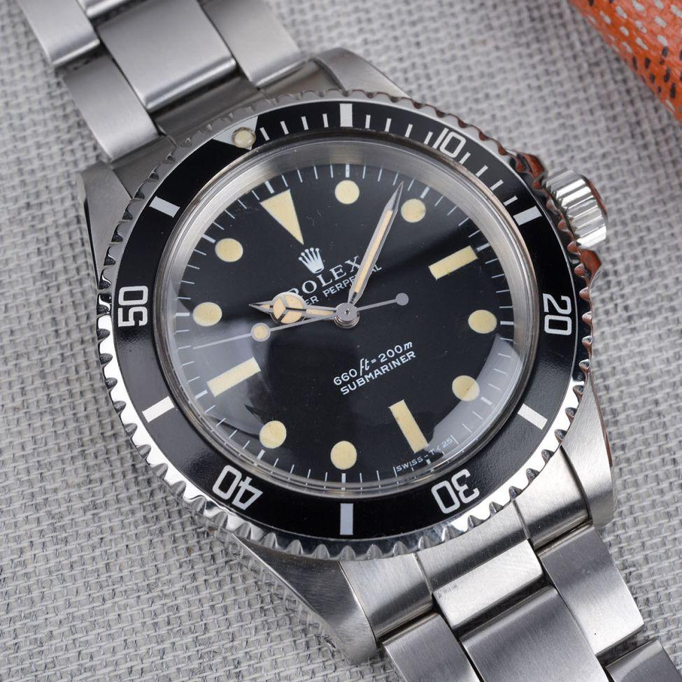 ROLEX 5513 SUBMARINER SERIF DIAL, 1972