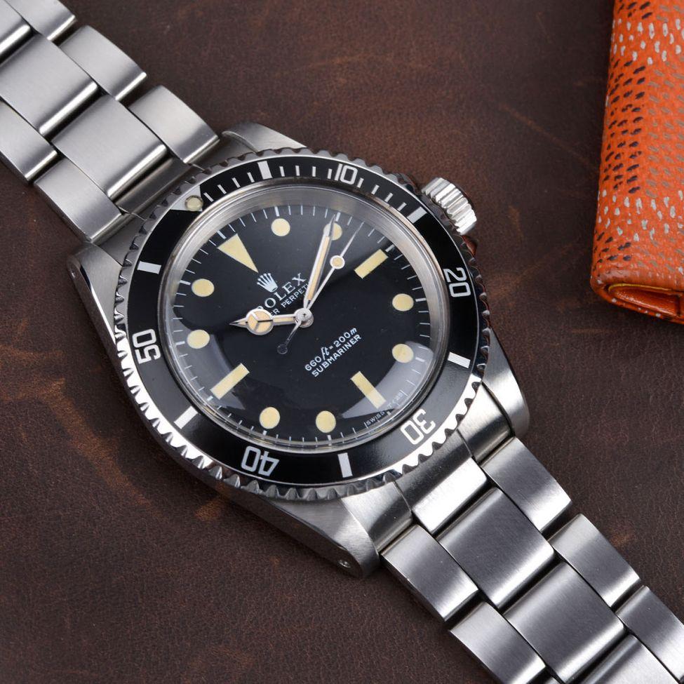 ROLEX 5513 SUBMARINER SERIF DIAL, 1972