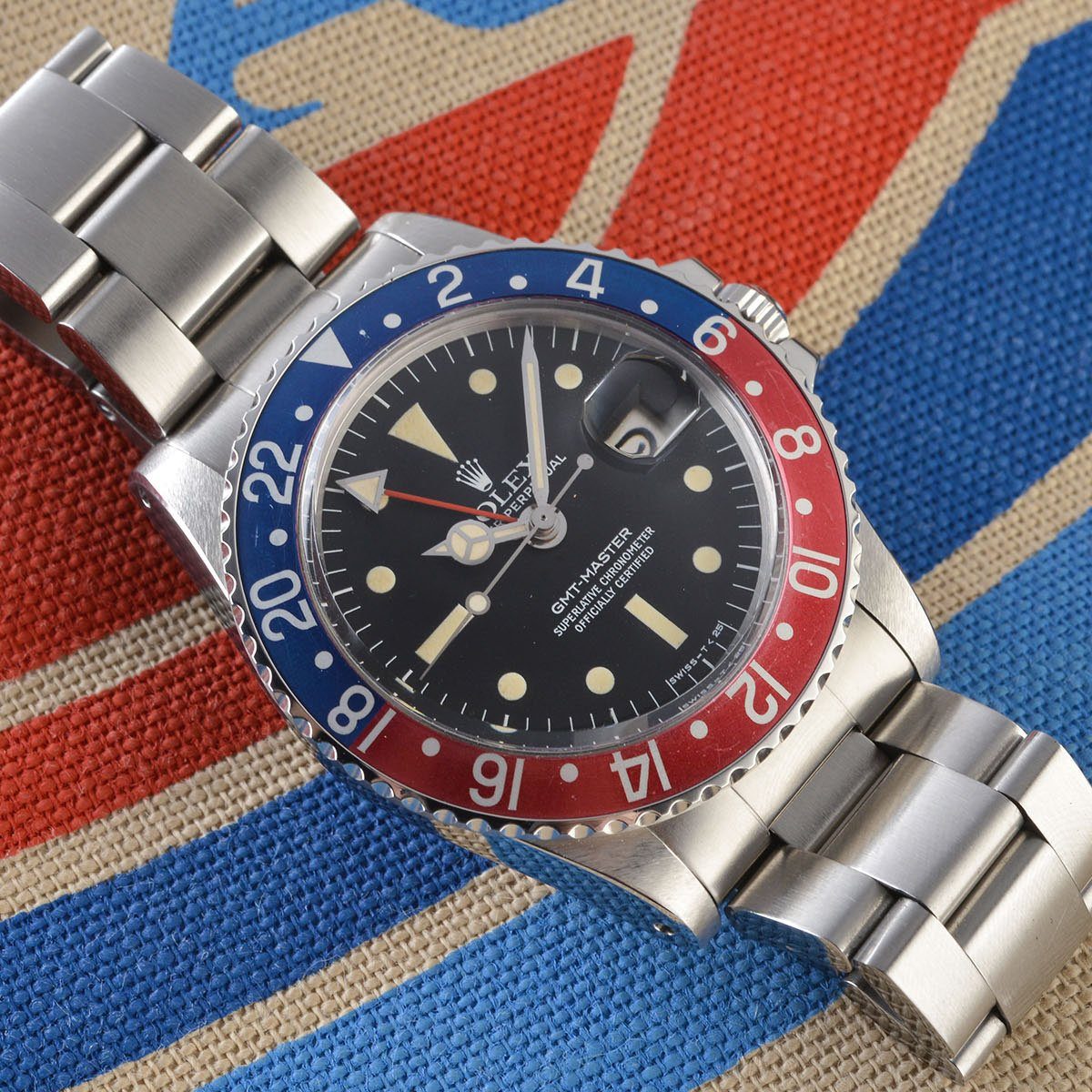 ROLEX 1675 RADIAL CURATED ‘ PAN AM PACK ‘