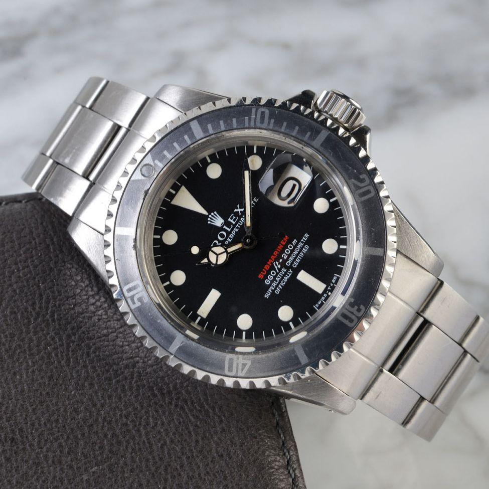 CURATED ROLEX 1680 RED SUBMARINER MK4