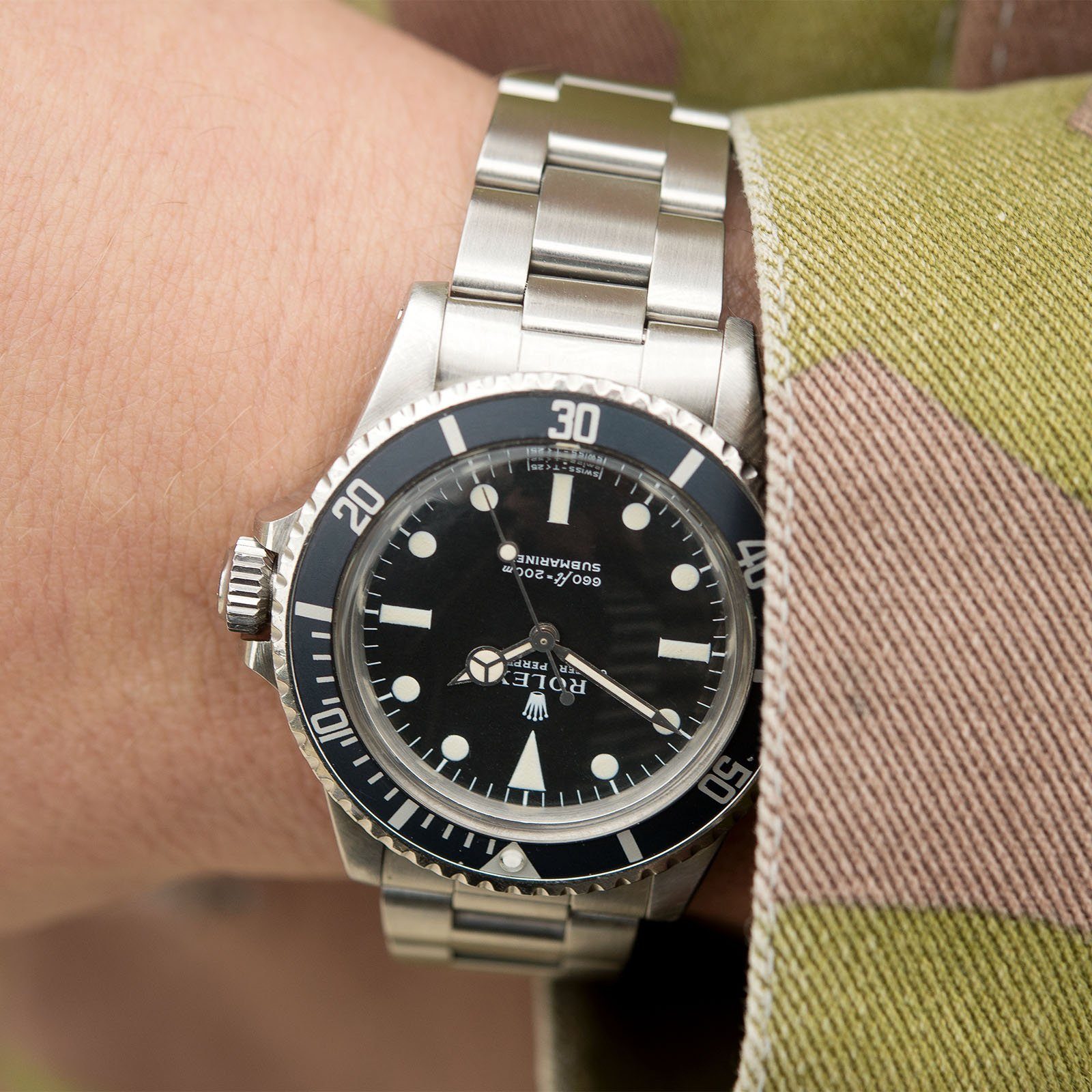 Rolex Submariner Matte Serif Dial 5513